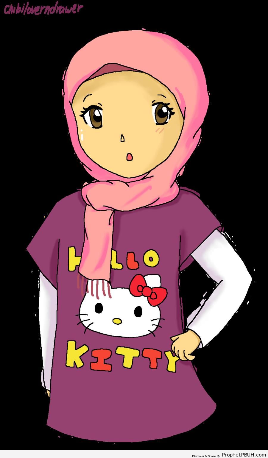 Hello Kitty Shirt - Drawings 