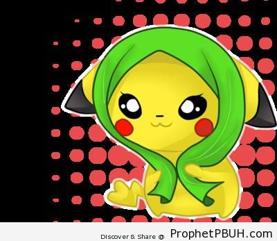 Hijabi Pikachu - Drawings