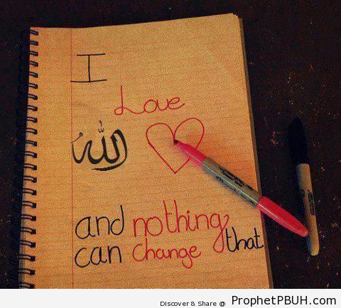 I Love Allah - -I Love Allah- Posters -003
