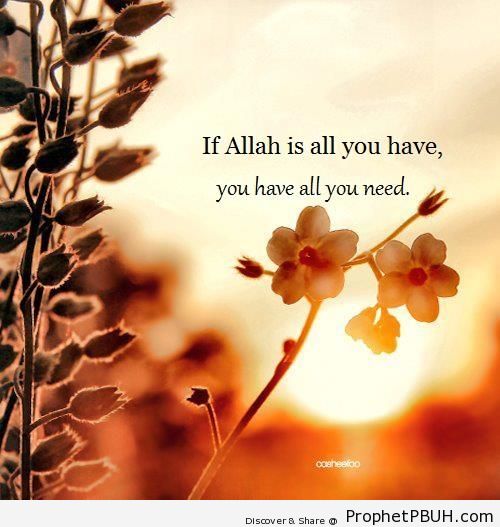 If Allah Is All You Have - -If Allah is All You Have- Posters