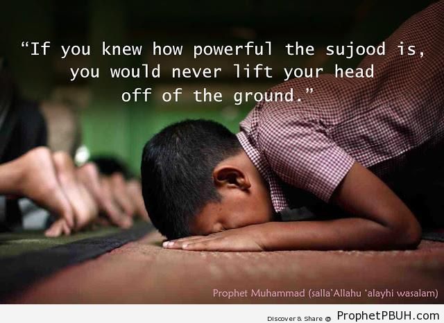 If You Knew How Powerful the Sujood Is - Drawings