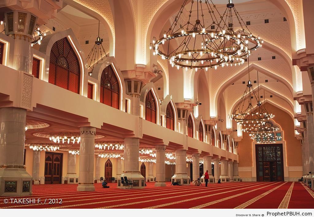 Imam Muhammad bin Abdulwahab Mosque (State Mosque) in Doha, Qatar - Doha, Qatar