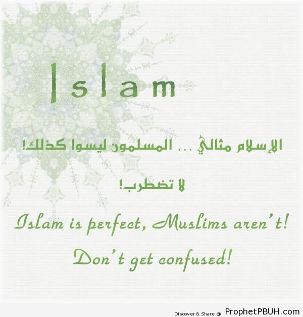 Islam is Perfect - Islamic Quotes About Islam's Superiority