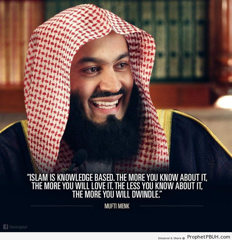 Islam is knowledge based - Islamic Quotes 