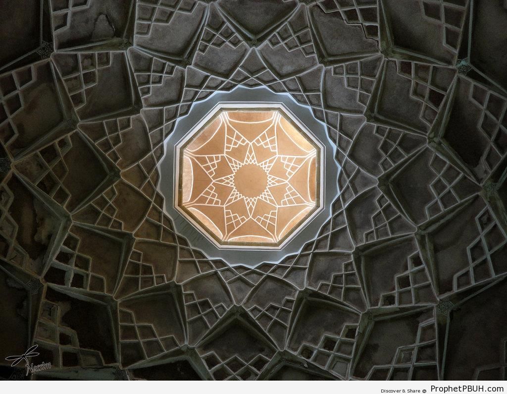 Islamic Geometric Art, Abbasian House, Kashan, Isfahan - Islamic Geometric Designs 