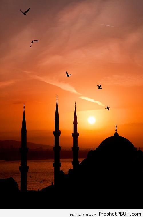 Istanbul Sunset - Islamic Architecture