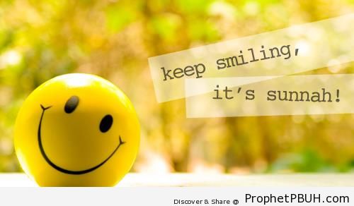 Keep Smiling - Islamic Quotes About Smiling