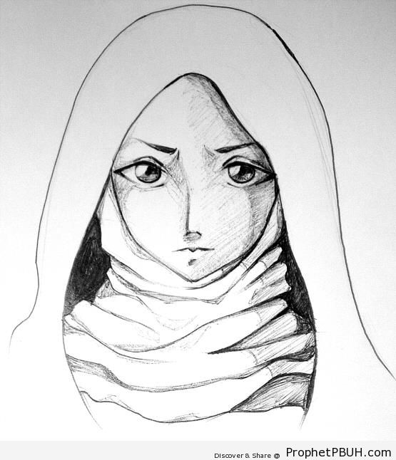 Manga Muslimah - Drawings