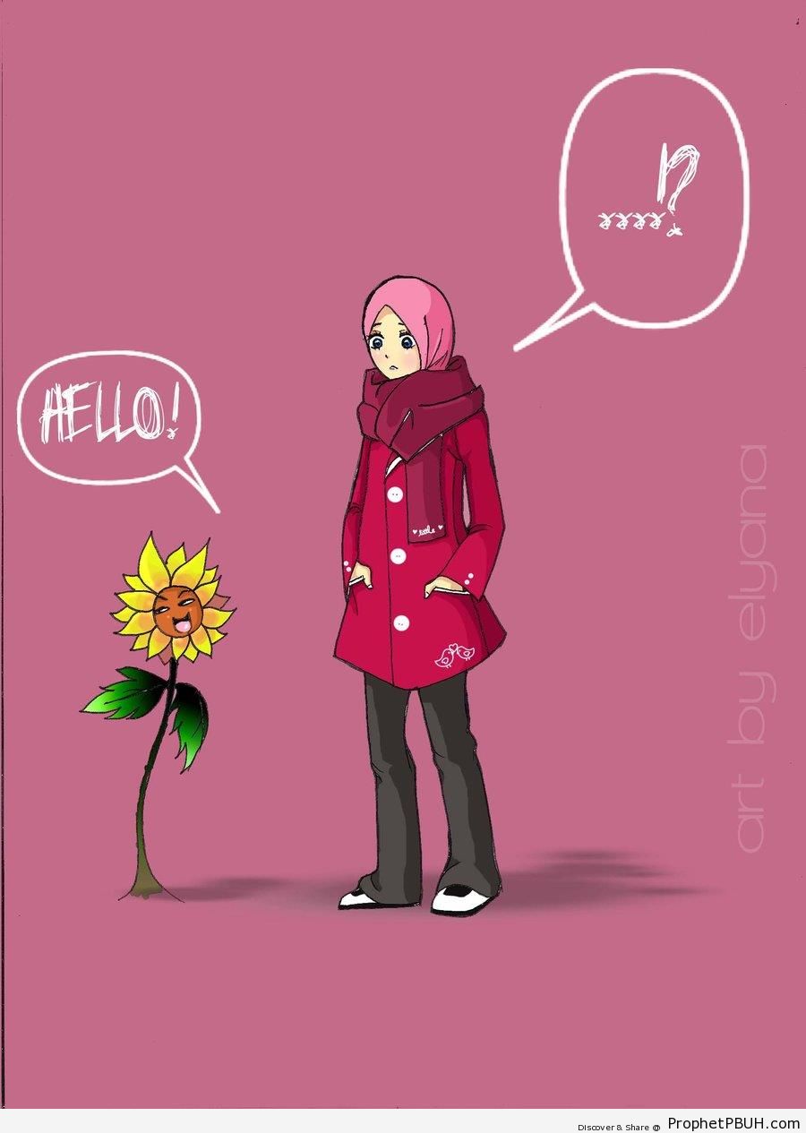 Modern Hijabi - Drawings 