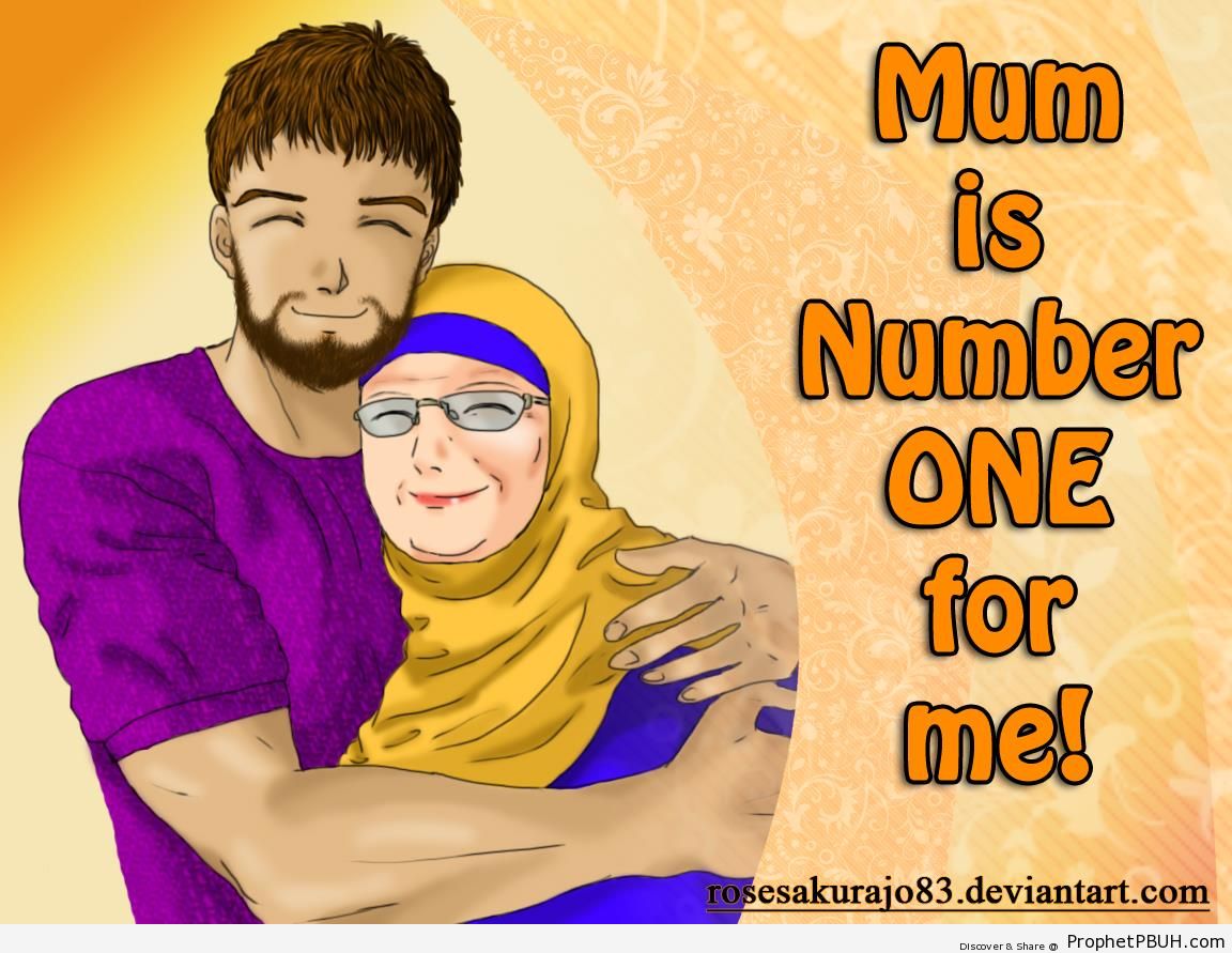 Mom is Number One - Drawings 