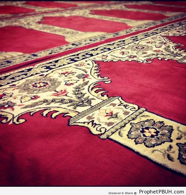 Mosque Carpet - Islamic Architecture -Picture