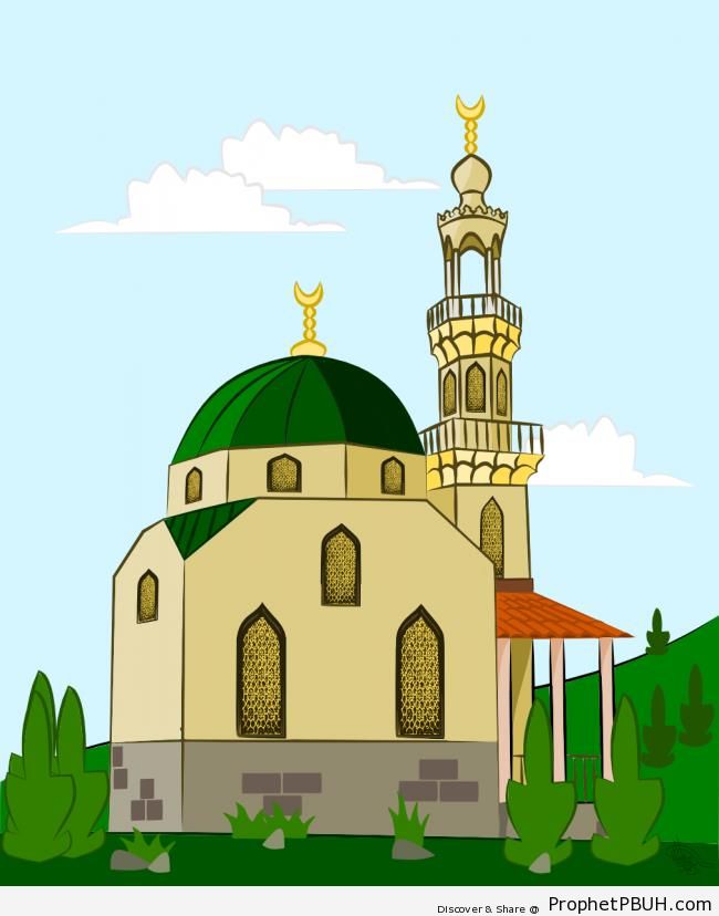 Mosque Illustration - Drawings