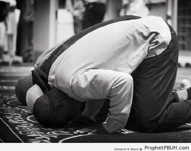 Muslim Men in Sujood - Photos of Muslim People