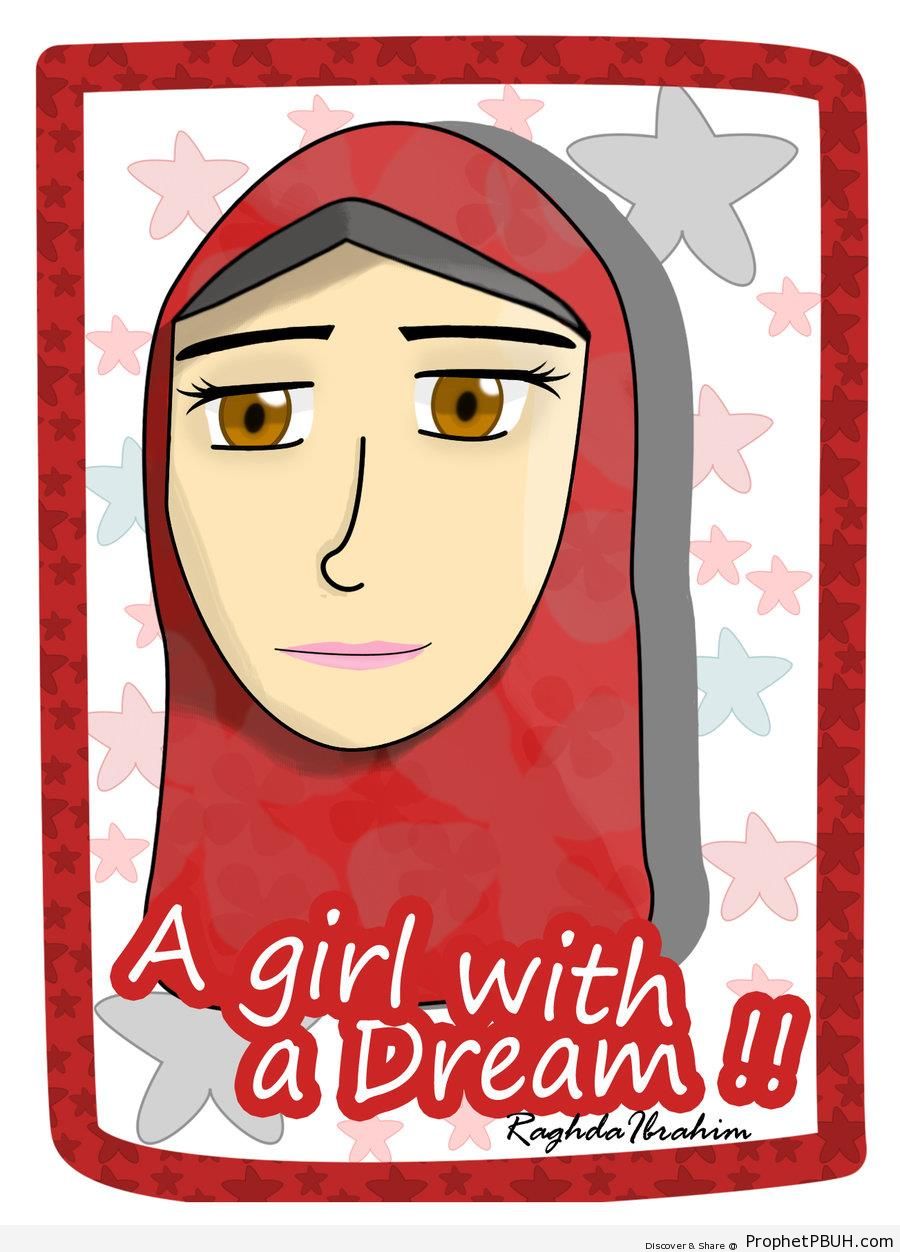 Muslimah Hijab Drawing - Home Â» Drawings Â» Muslimah Hijab Drawing 