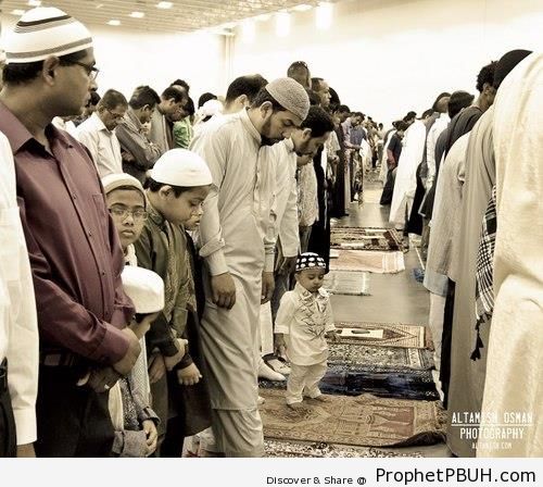 Muslims Preparing to Pray in Blaine, Minnesota - Photos