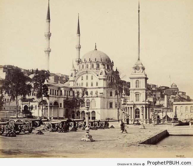 Nusretiye Mosque in Istanbul (1862 CE) - Historic Photos