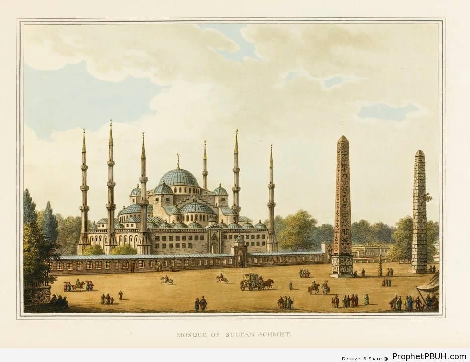 Ottoman Istanbul in 1810 CE - Islamic Architecture 