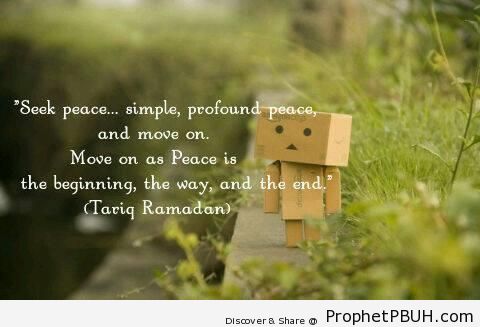 Peace - Islamic Quotes