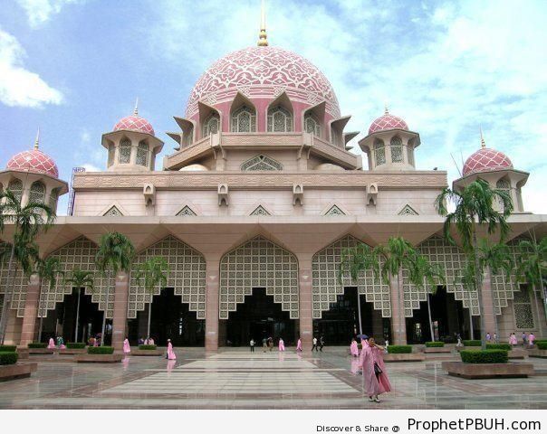 Putra Mosque Facade - Islamic Architecture