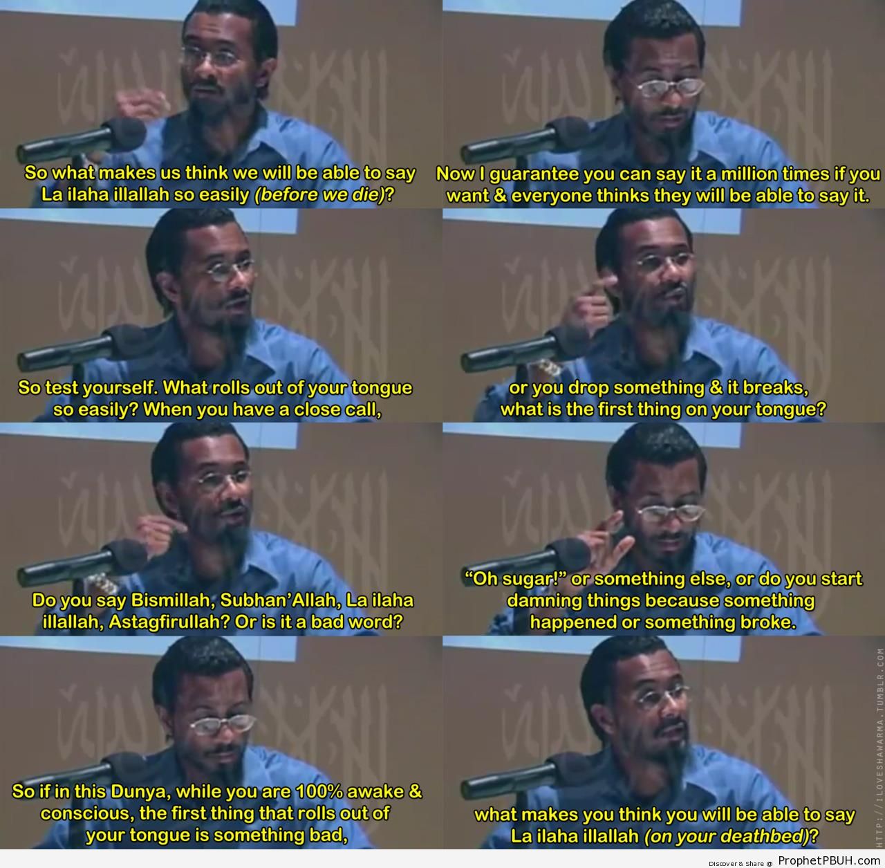 Quotes by Muslim Speakers (1)