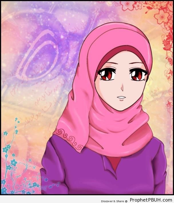 Red Eyed Anime Girl - Drawings