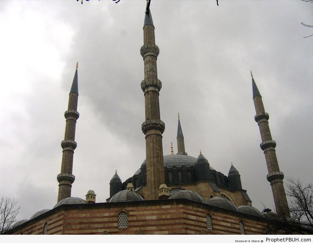 Selimiye Mosque (Selimiye Camii) in Edirne, Turkey - Edirne, Turkey -003