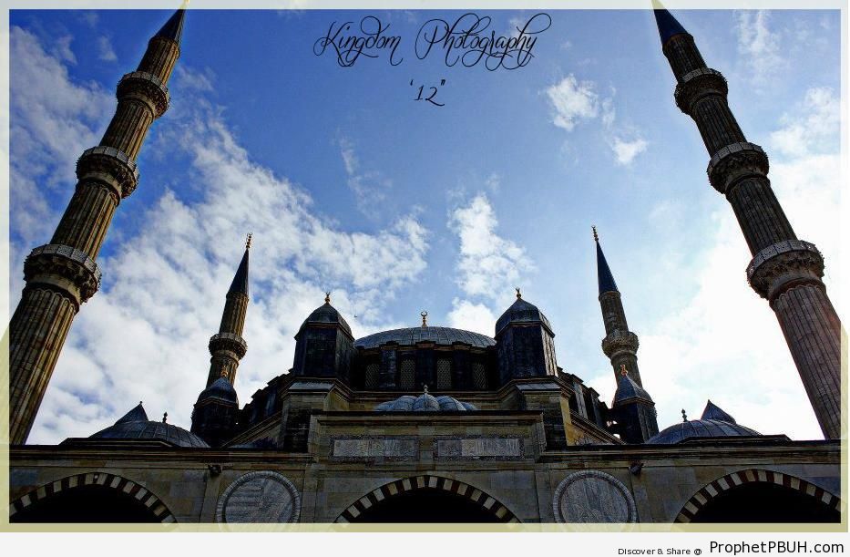 Selimiye Mosque (Selimiye Camii) in Edirne, Turkey - Edirne, Turkey -Picture