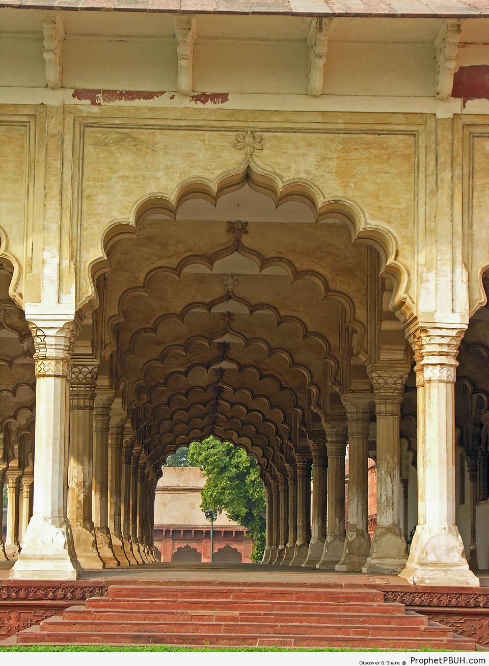 The Arcades of Taj Mahal, Agra, India - Agra, India -