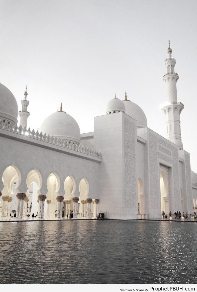 The Beautiful Mosque of Sheikh Zayed (Abu Dhabi, UAE) - Abu Dhabi, United Arab Emirates
