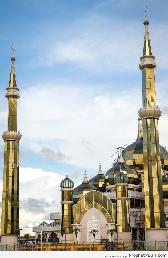 The Crystal Mosque (Masjid Kristal) in Kuala Terengganu, Malaysia - Islamic Architecture -003