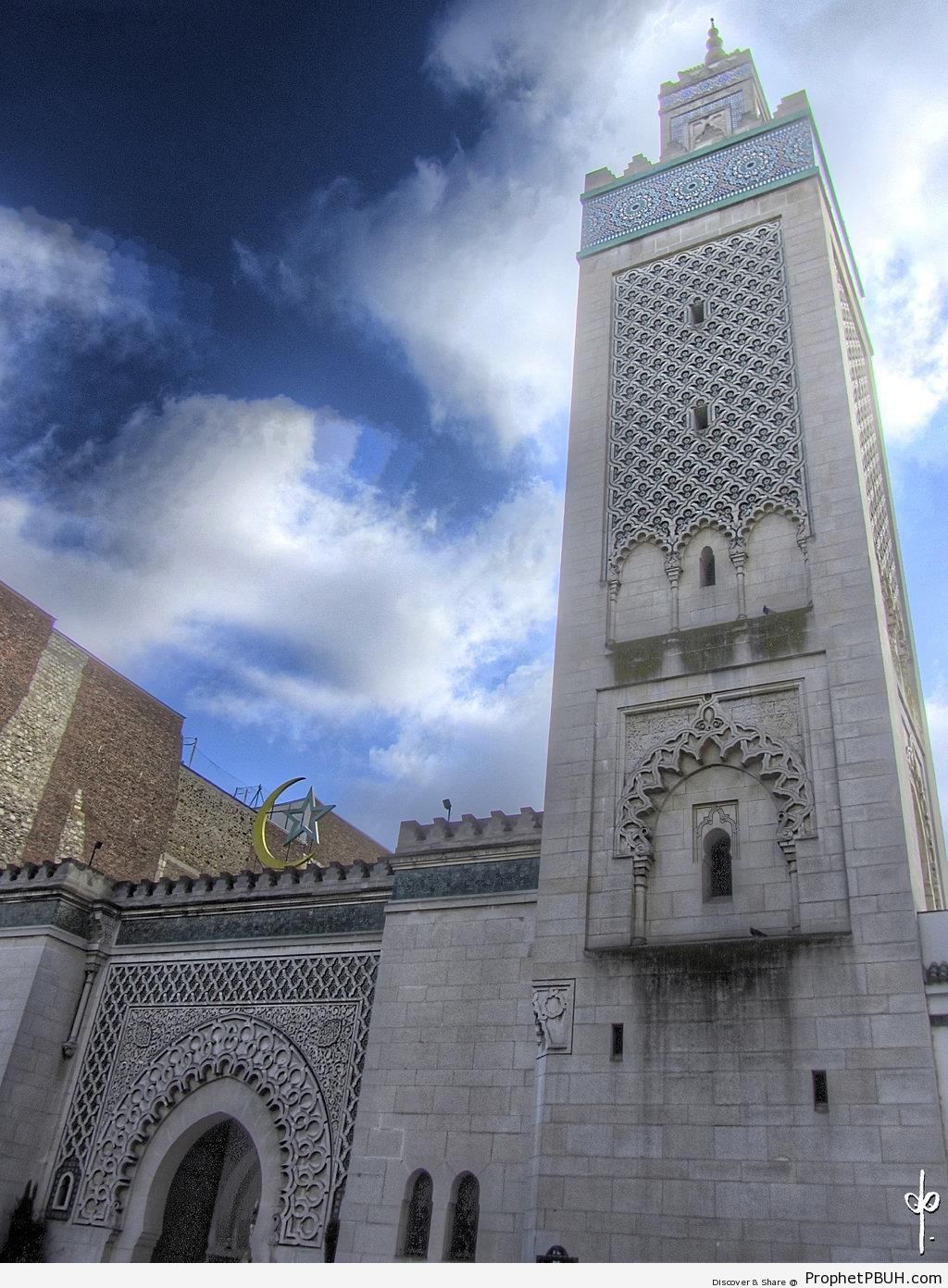 The Grande MosquÃ©e de Paris (Great Mosque of Paris) in Paris, France - France -Picture
