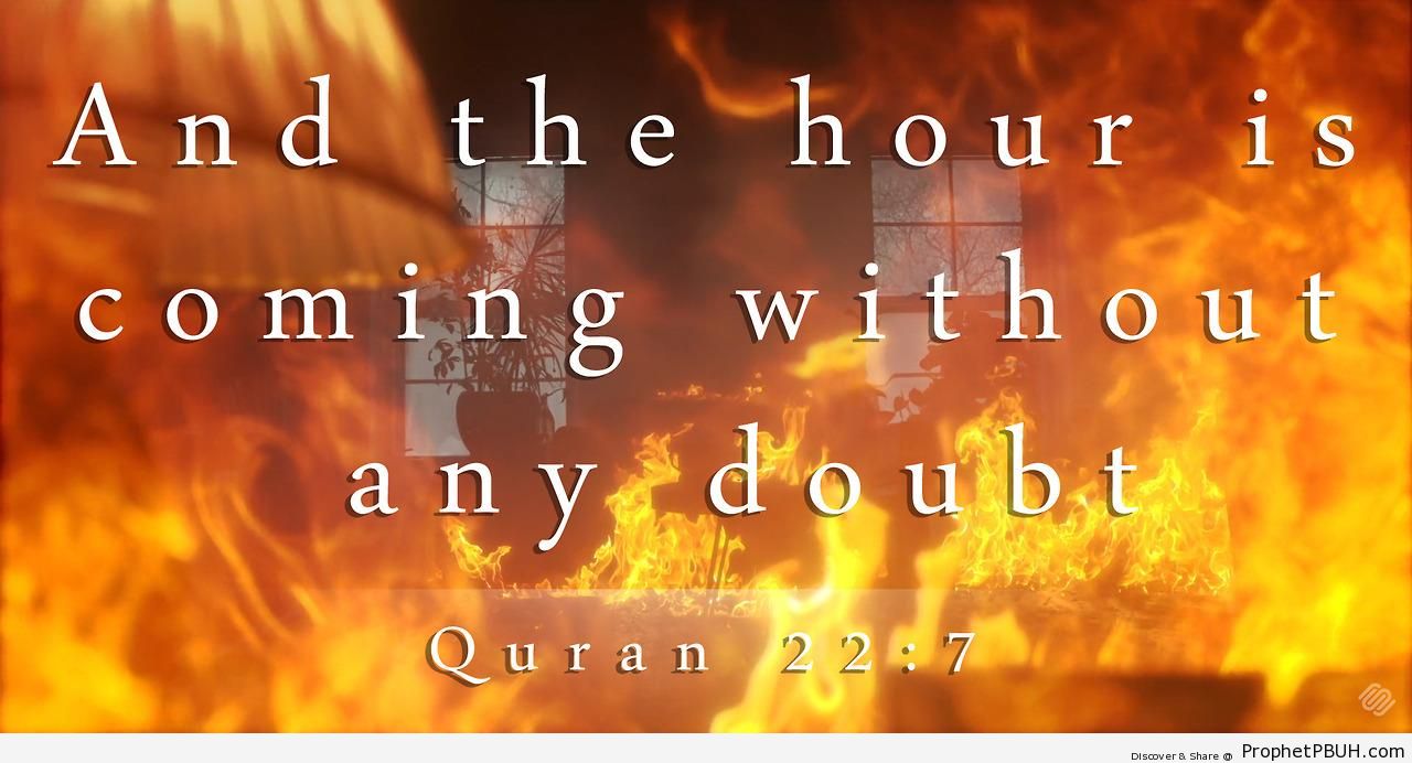 The Hour is Coming - Islamic Quotes 