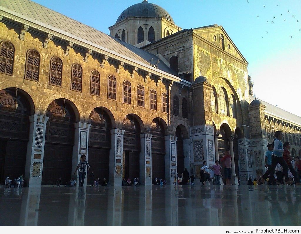 The Omayyad Mosque (Al-Masjid al-Amawi) in Damascus, Syria - Damascus, Syria