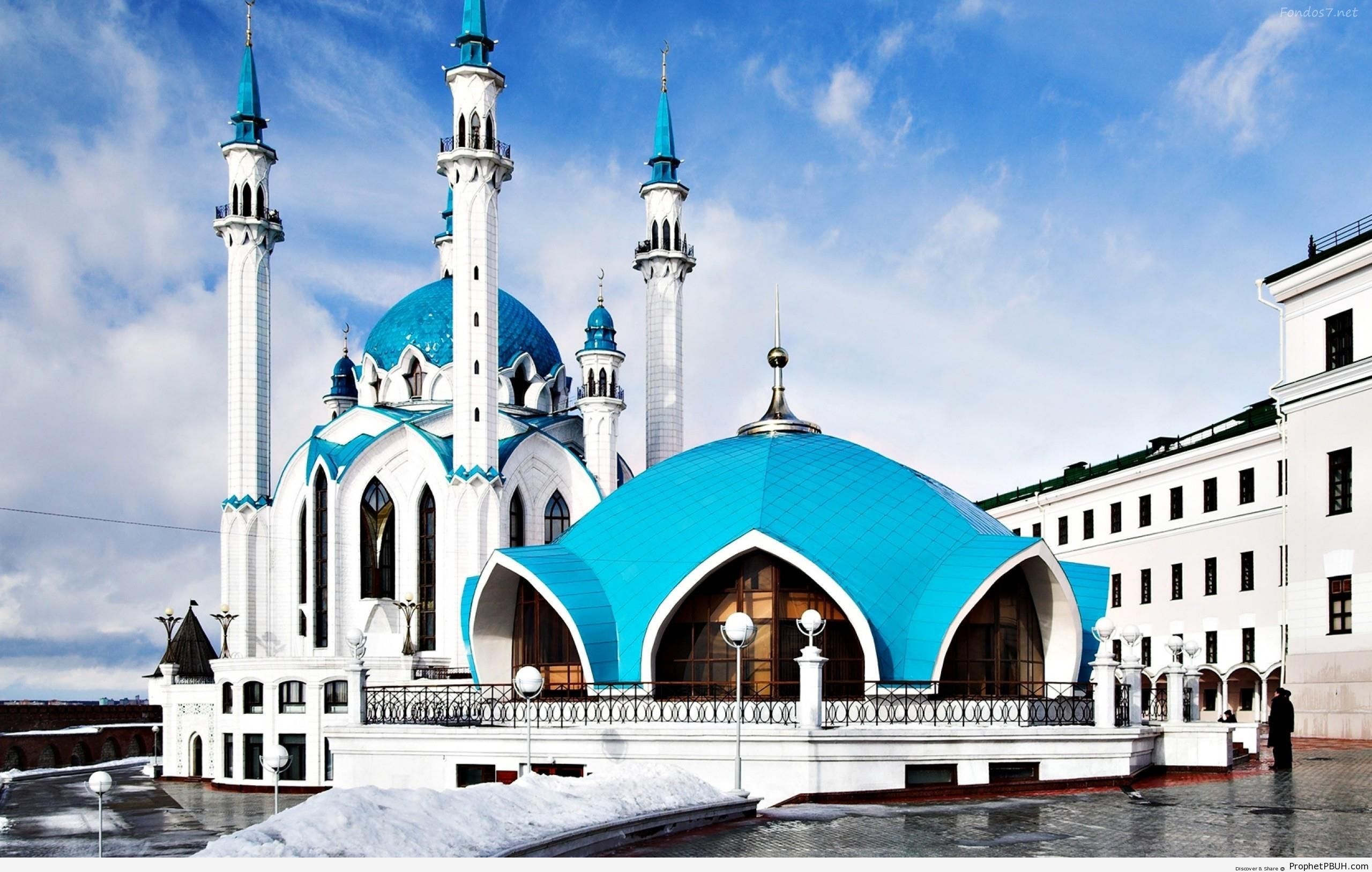 The Qolsharif Mosque in Kazan, Russia - Islamic Architecture -Picture