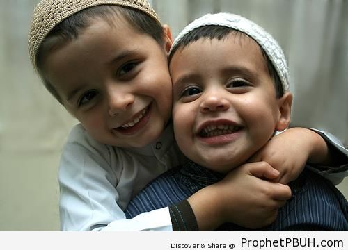 Two Little Muslim Boys - Photos