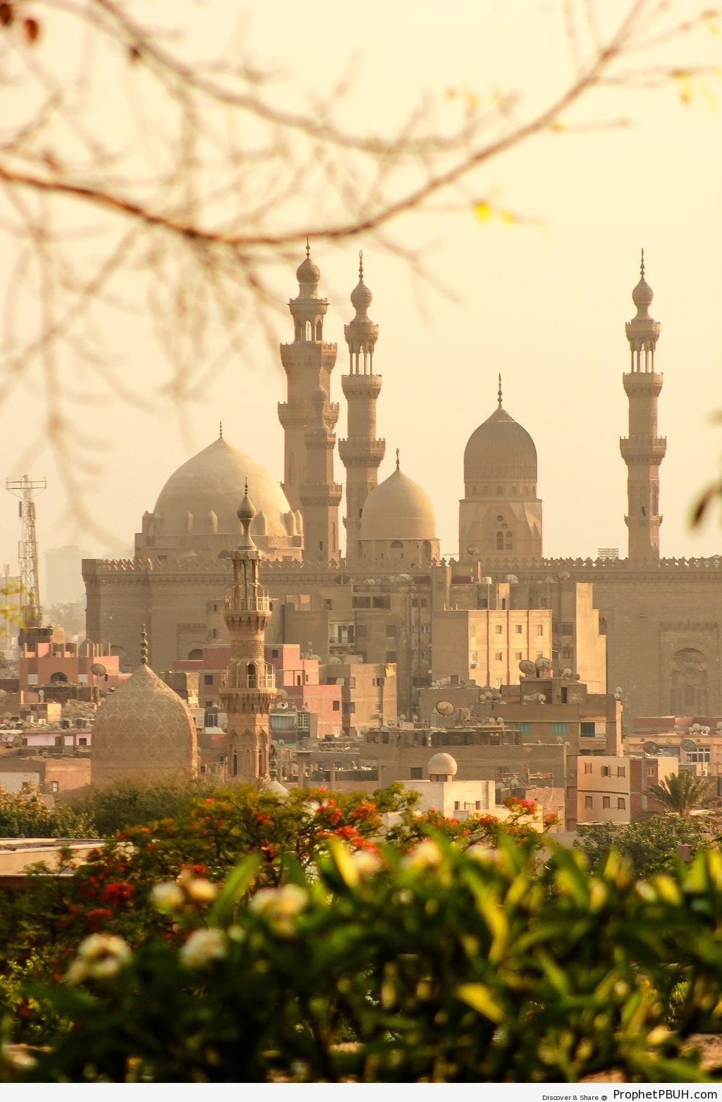View of Old Cairo from al-Azhar Park - Cairo, Egypt 