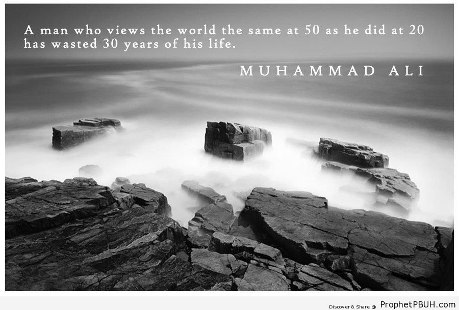 Wasted 30 Years (Muhammad Ali Quote) - Islamic Quotes 