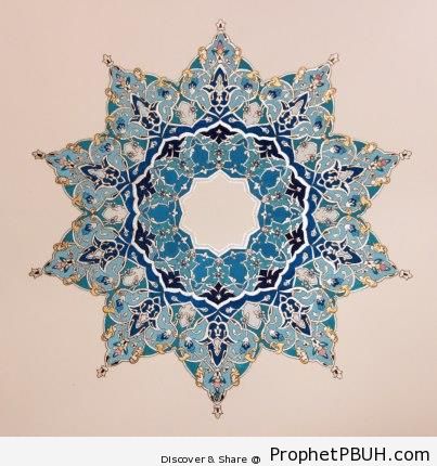 Zakhrafah (Islamic Decoration) - Zakhrafah-Arabesque (Islamic Artistic Decoration)