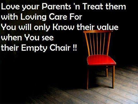 Islamic Quotes - Take care of your parents