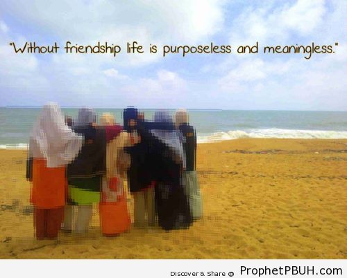 Friendship Shared viaA elah green - Islamic Quotes, Hadiths, Duas