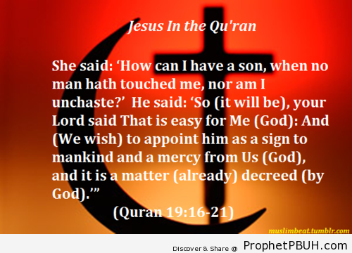 What Allah describes Jesus birth in the Quran. - Islamic Quotes, Hadiths, Duas