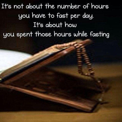 Quote about Fasting