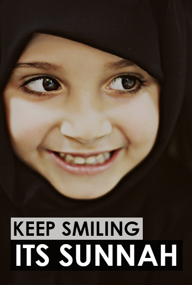 Smiling is Sunnah :)