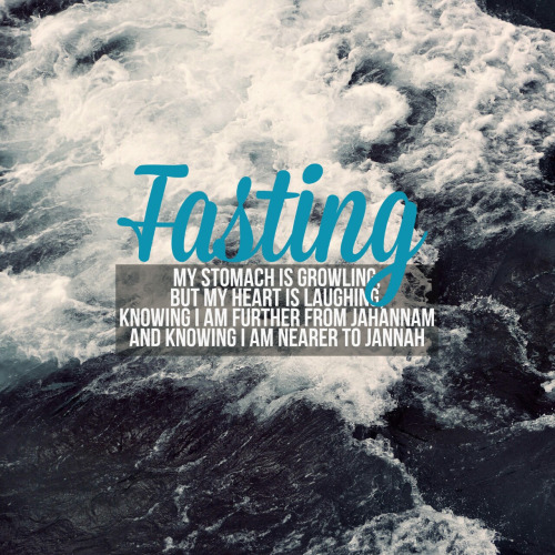 Fasting...