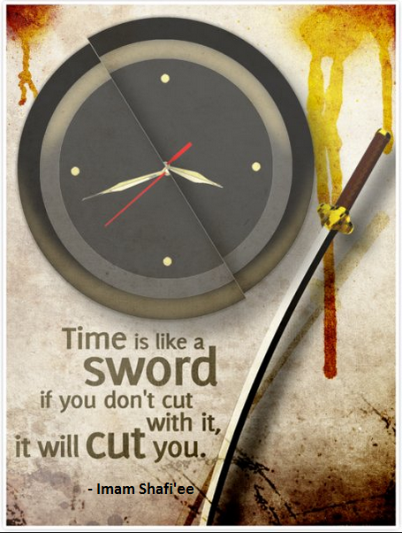 Time is like a sword...