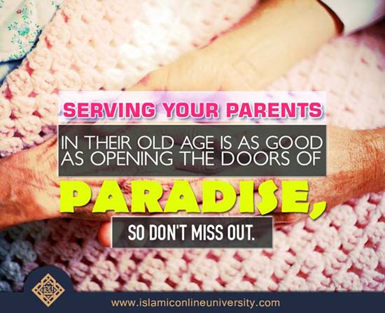 Serving Parents and Paradise