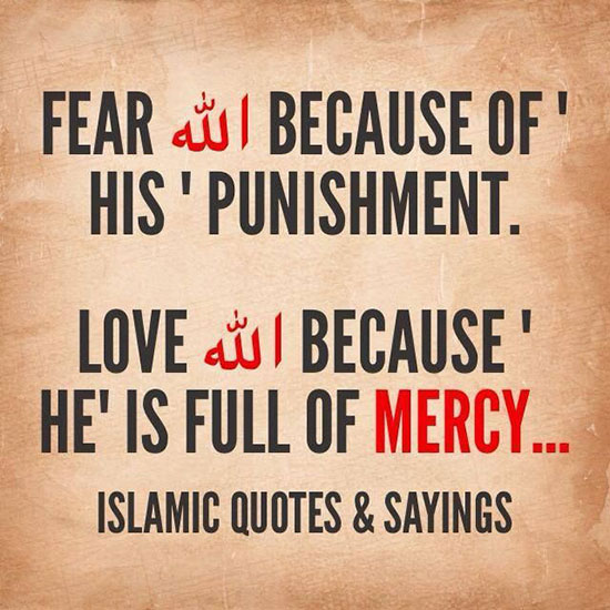 Fear Allah, Love Allah