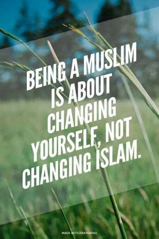 Being a muslim
