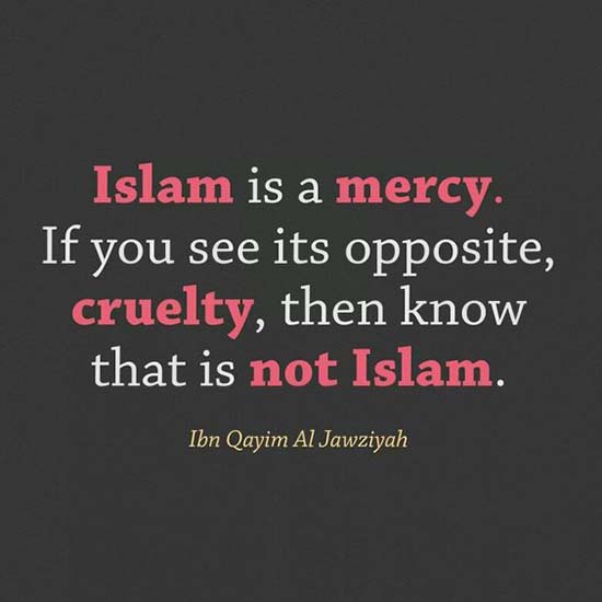Islam is a mercy