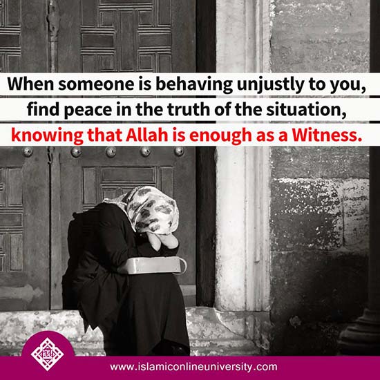 Allah is enough as a witness